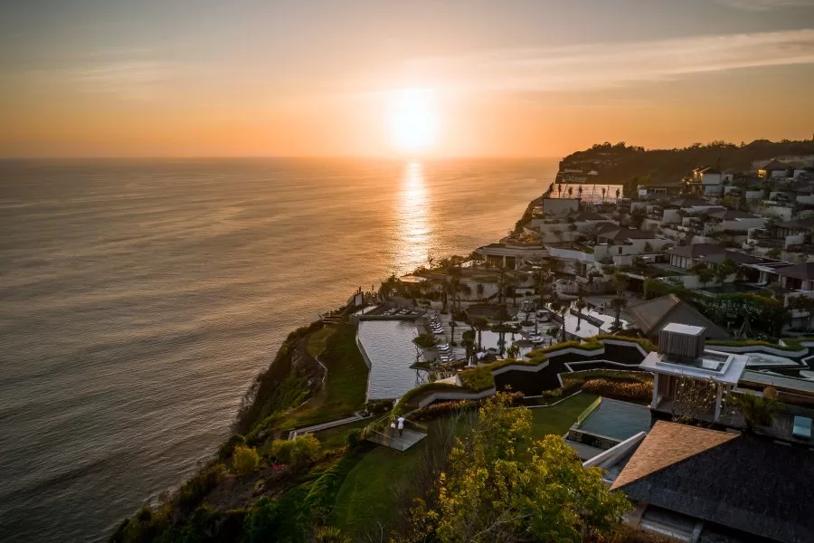 Sunset view in Bali