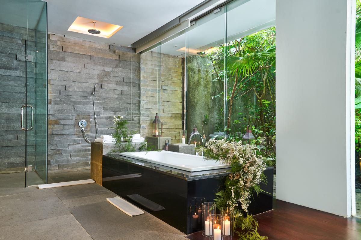 flower bath, Glass House by Tirtha, wedding villa, bali wedding package, bali wedding venue, bali destination wedding, best wedding venue in bali, Tirtha Bali wedding planner