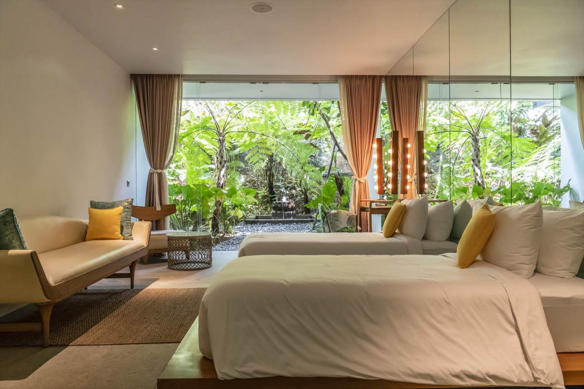 guest bedroom, Glass House by Tirtha, wedding villa, bali wedding package, bali wedding venue, bali destination wedding, best wedding venue in bali, Tirtha Bali wedding planner