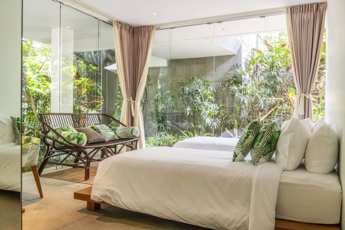 guest bedroom, Glass House by Tirtha, wedding villa, bali wedding package, bali wedding venue, bali destination wedding, best wedding venue in bali, Tirtha Bali wedding planner