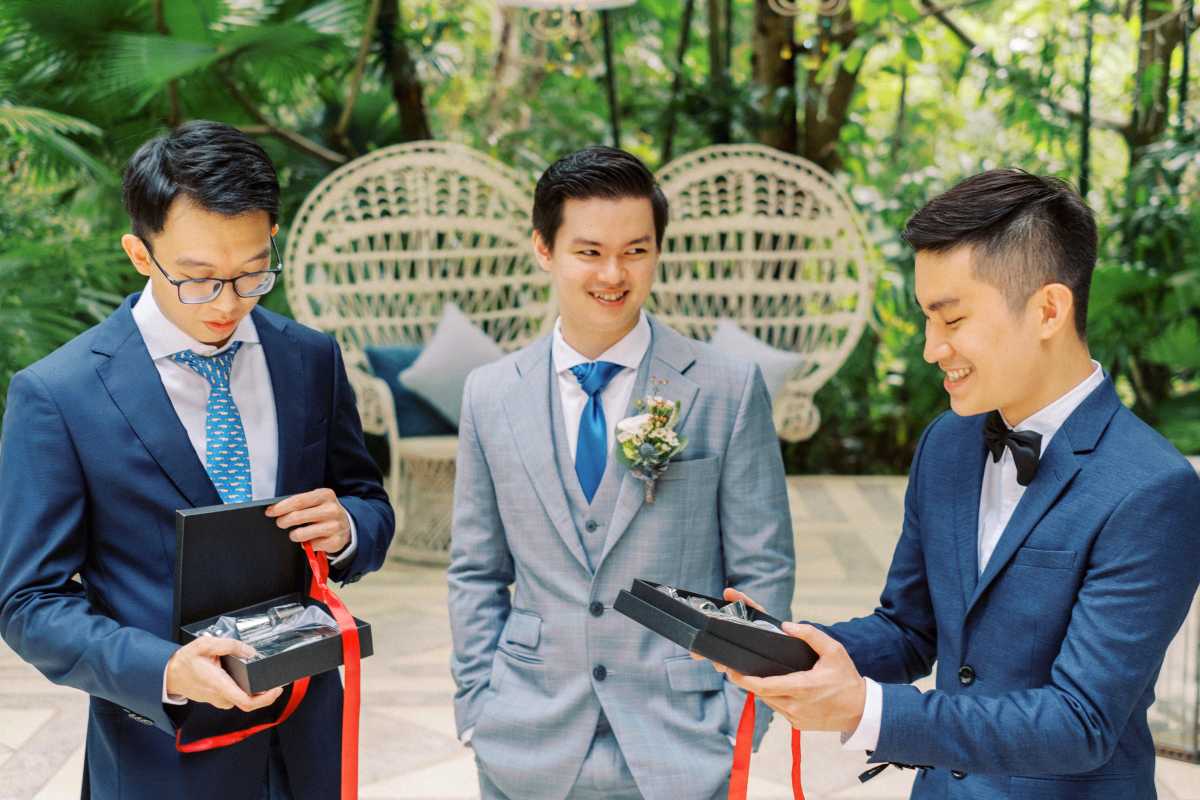 Pre-Ceremony Photo Shoot for Groom, Glass House by Tirtha