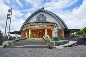 the santo silvester catholic church for tirtha bali's catholic wedding package for your catholic wedding in bali