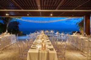 earth, located at the lower floor of tirtha uluwatu, tirtha bali's exclusive bali wedding venue