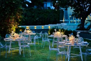the cliffside garden, where you can host over 200 guests for your wedding reception at tirtha uluwatu, one the best bali wedding venues