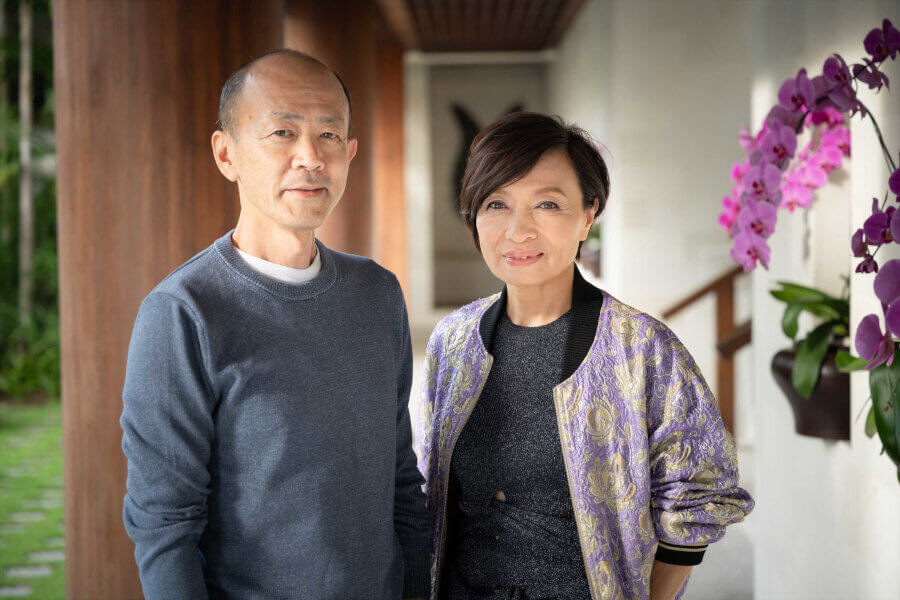 Koji and Yuka Koreyasu, founder of Tirtha Bali, the Bali best wedding venue for unique and unrivalled destination weddings in Bali