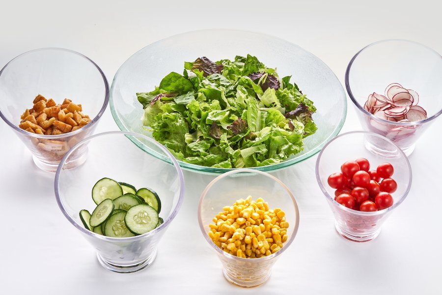 Fresh Salad Buffet for your destination wedding in Bali