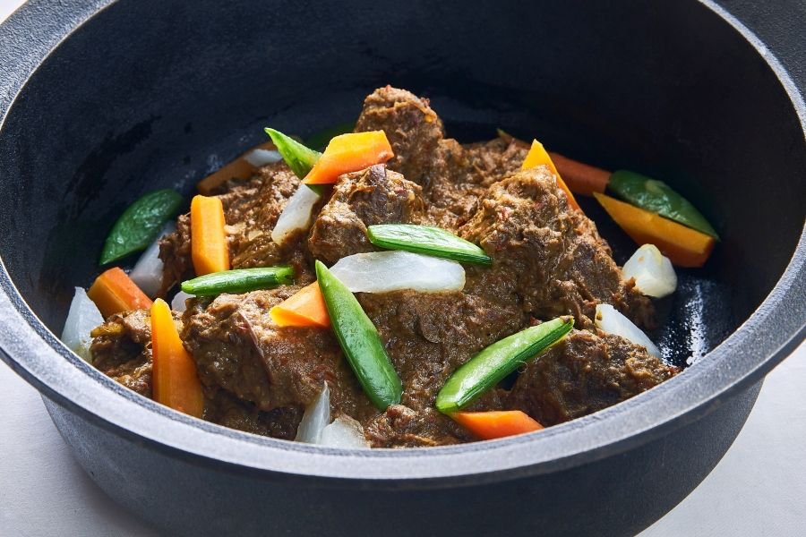 Braised Beef Short Rib with Rendang Sauce