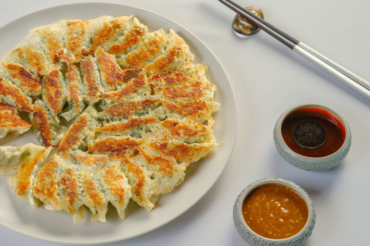 Japanese Gyoza for your wedding reception menu at Tirtha Bali