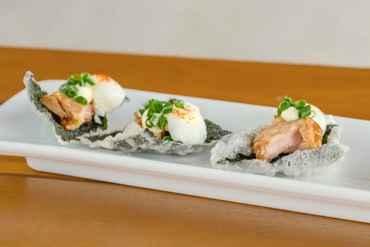 Chicken TERIYAKI & Poached Quail Egg
