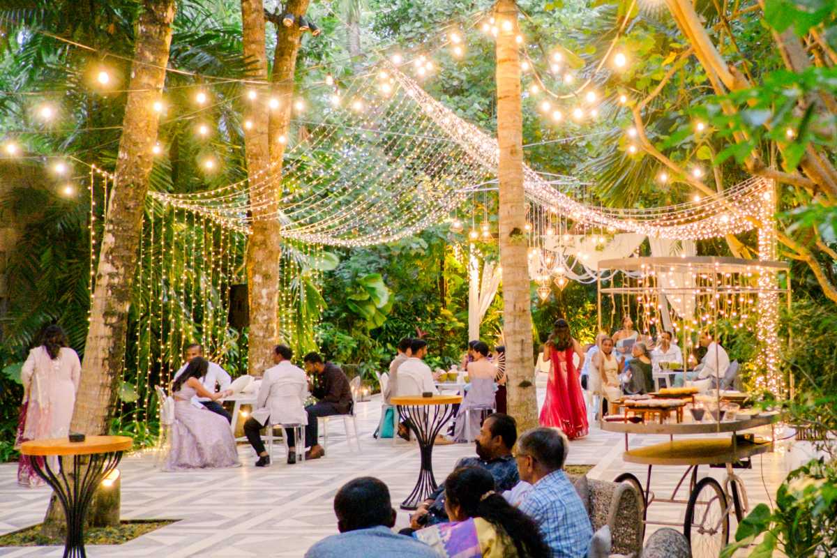 House-shaped Milky Way to add a magical touch to your wedding reception venue in Bali