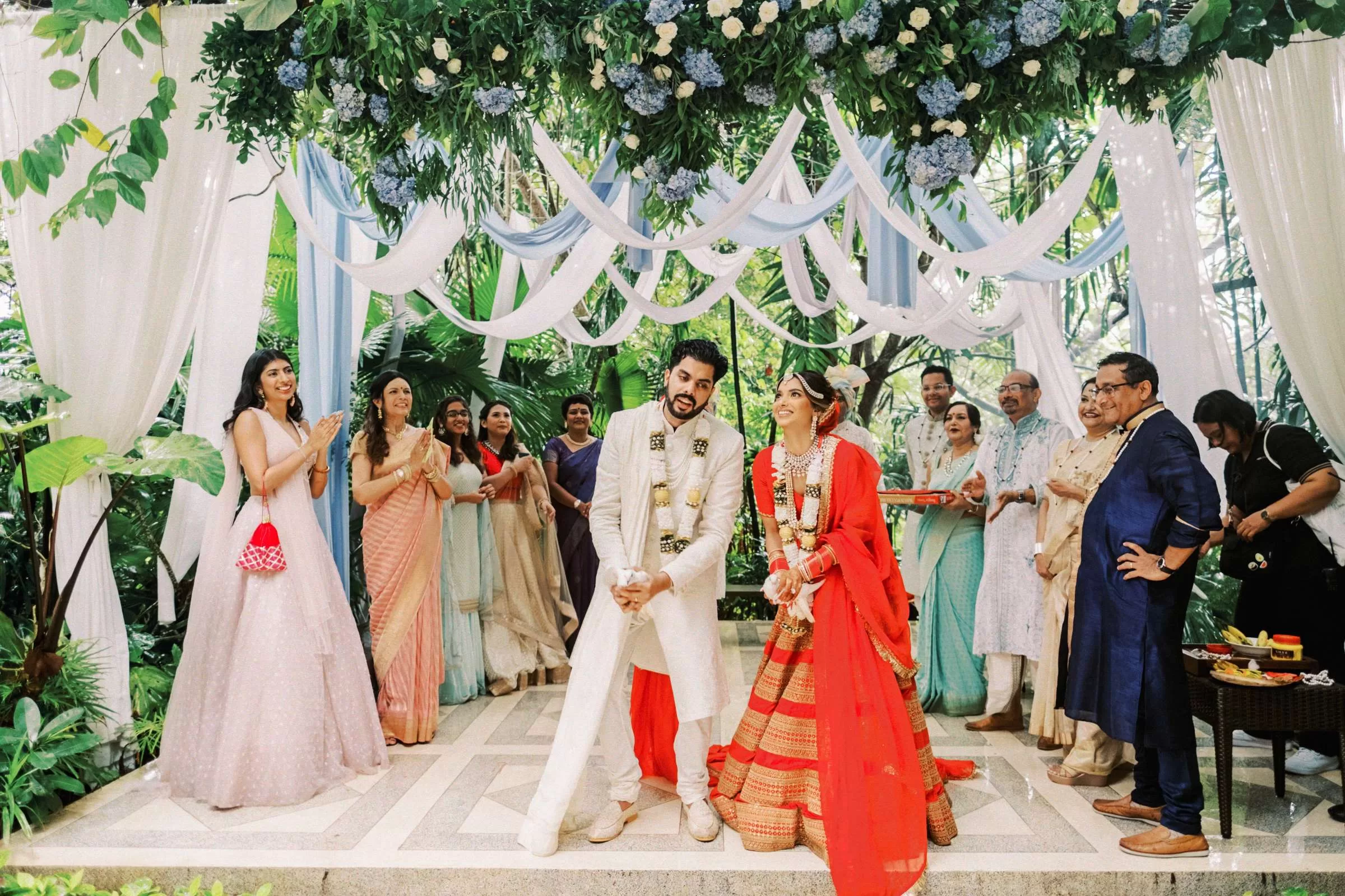Indian Hindu Wedding in Bali with Tirtha Bali, best bali wedding venue, wedding in bali, tirtha bali wedding planner, destination wedding