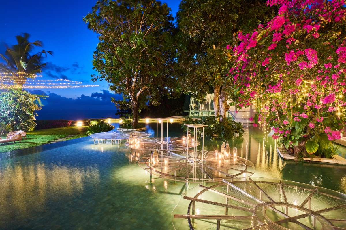 The Floating Stage, enchanting stage brings a fantastic and soothing ambiance to any event, making it a highlight of our Bali wedding venue