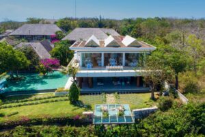 Tirtha Bali wedding venue aerial view