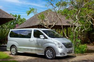 Guest transportation arranged as part of Bali wedding planning at Tirtha.