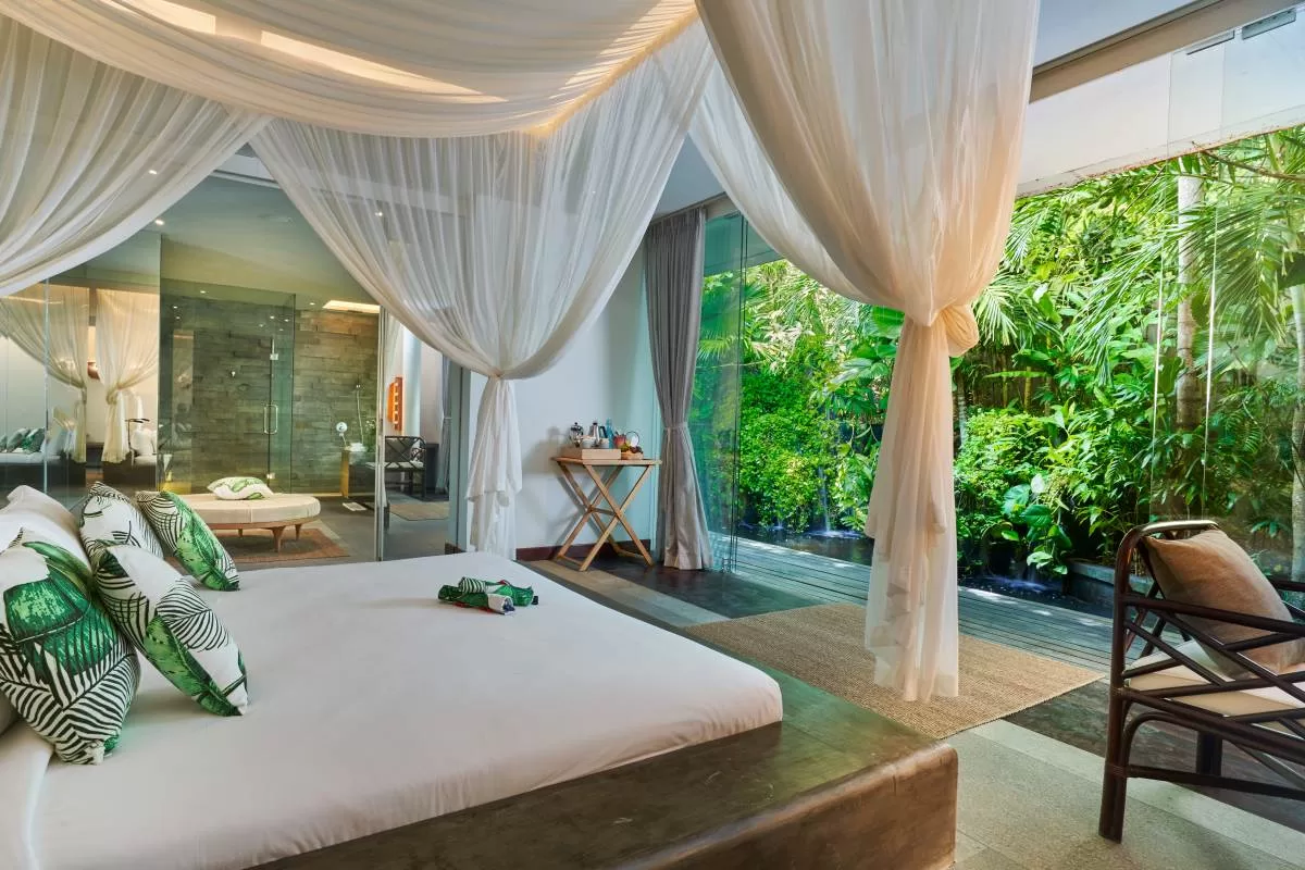 master bedroom, Glass House by Tirtha, wedding villa, bali wedding package, bali wedding venue, bali destination wedding, best wedding venue in bali, Tirtha Bali wedding planner