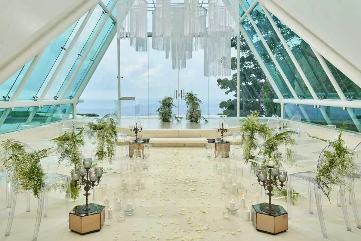 Green - Shade Elegance, intimate decoration, wedding decoration, hanamizuki, bali wedding package, bali wedding venue, bali destination wedding, best wedding venue in bali, Tirtha Bali wedding planner, bali wedding, wedding bali