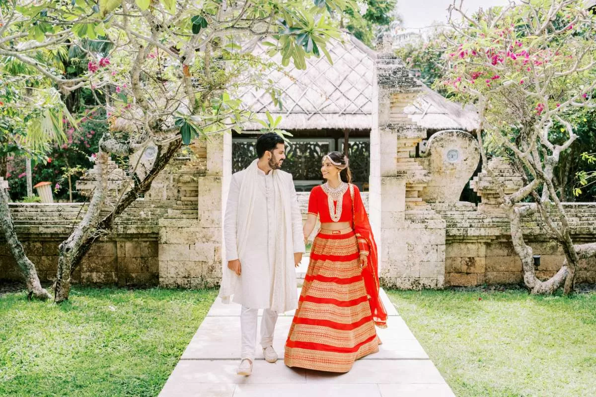 Indian Hindu Wedding in Bali with Tirtha, post ceremony photoshoot, all inclusive bali wedding package, bali wedding venue, bali destination wedding, best wedding venue in bali, Tirtha Bali wedding planner