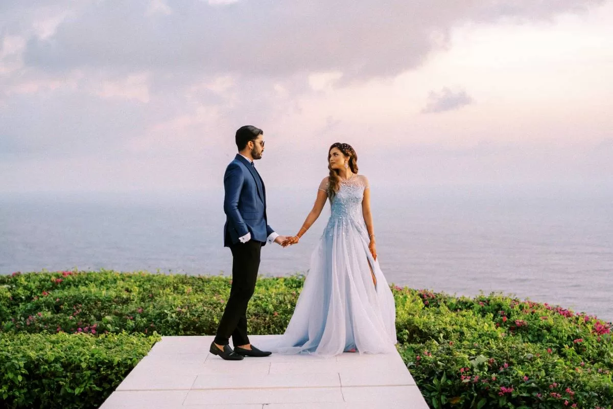 Indian Hindu Wedding in Bali with Tirtha, couple's photo shoot, all inclusive bali wedding package, bali wedding venue, bali destination wedding, best wedding venue in bali, Tirtha Bali wedding planner