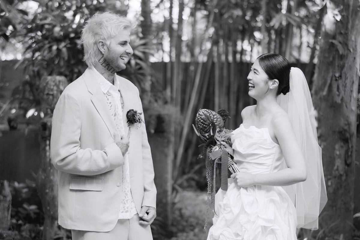 Real wedding story of Akari & Michaljon, celebrated at Tirtha Bali.